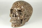Realistic Looking, Polished, Brown Wavellite Skull #199602-2